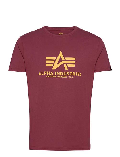 Alpha Industries Basic T-Shirt Alpha Industries Burgundy