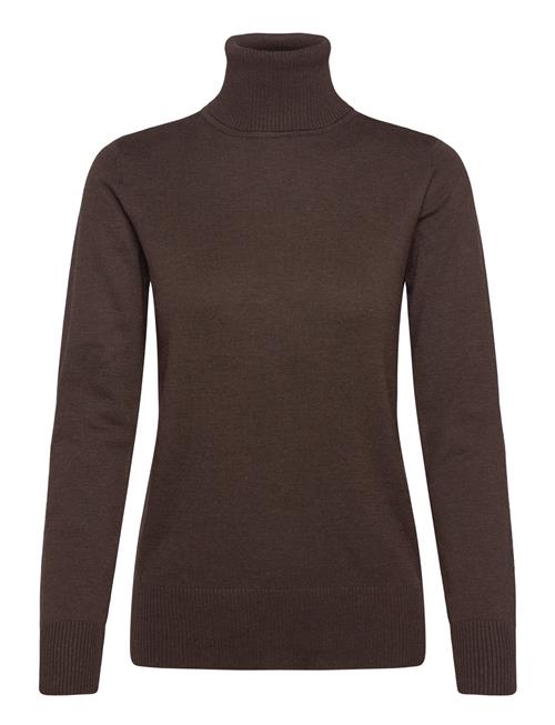 Se Saint Tropez J2046, Milasz Rollneck Pullover Saint Tropez Brown ved Booztlet