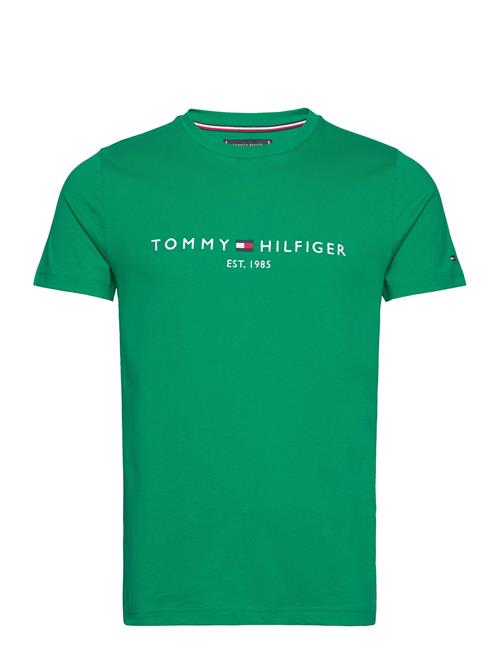 Se Tommy Hilfiger Tommy Logo Tee Tommy Hilfiger Green ved Booztlet