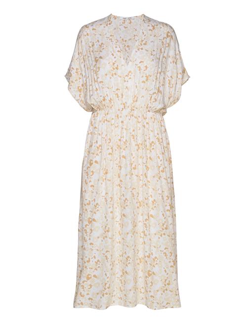 Andina Long Dress Aop 8083 Samsøe Samsøe Beige