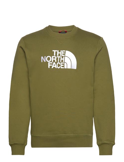 Se The North Face M Drew Peak Crew The North Face Khaki ved Booztlet