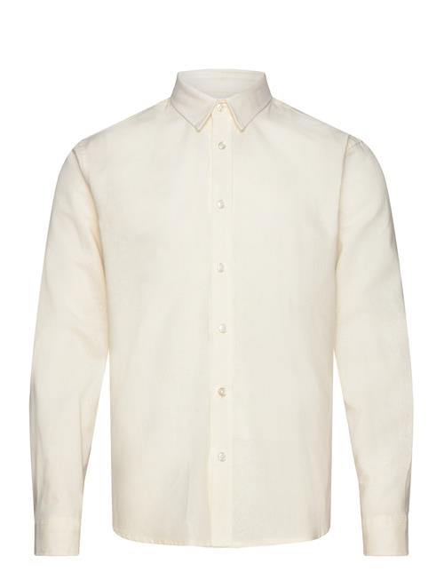 Clean Cut Copenhagen Cotton / Linen Shirt L/S Clean Cut Copenhagen Cream