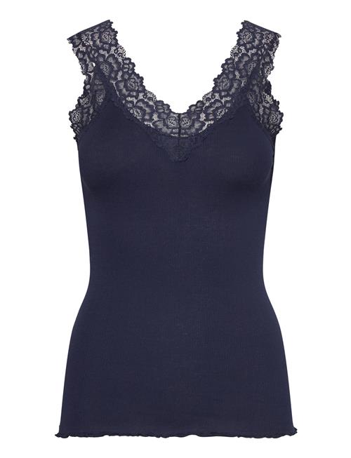 Rosemunde Organic Top W/ Lace Rosemunde Navy