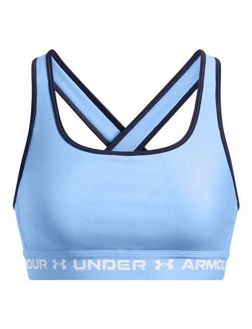 Se Under Armour Crossback Mid Bra Under Armour Blue ved Booztlet