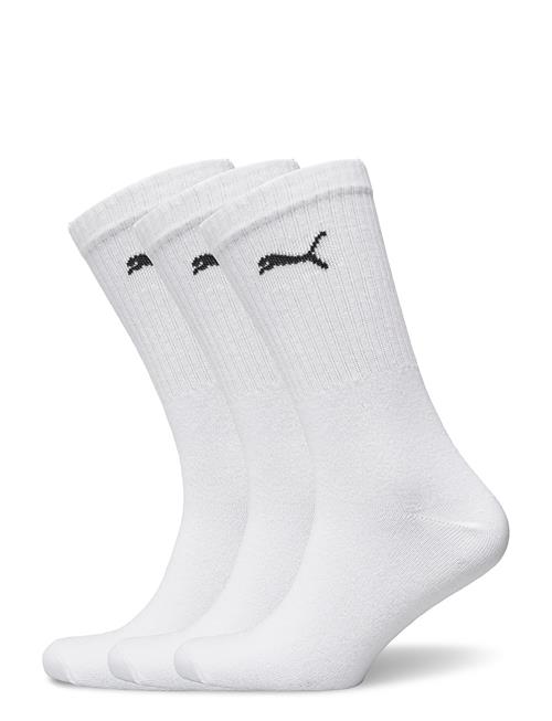 Se PUMA Puma Unisex Light Crew Sock 3P PUMA White ved Booztlet