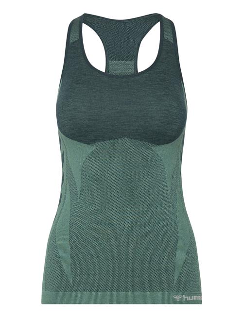 Hmlclea Seamless Top Hummel Green