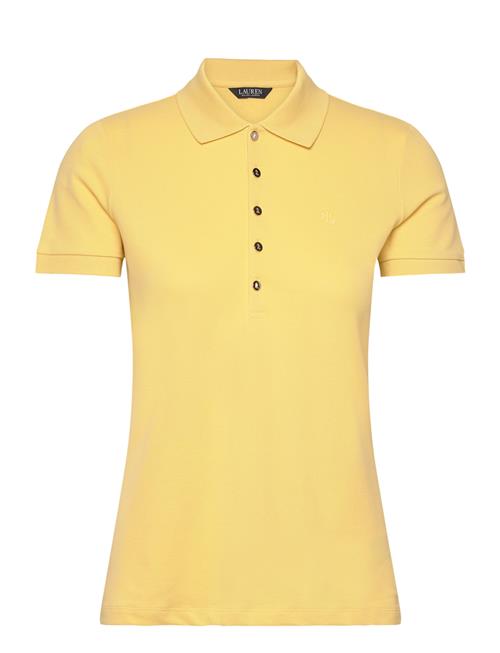 Lauren Ralph Lauren Athleisure Pique-Ss Polo Lauren Ralph Lauren Yellow