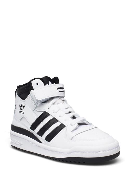 Se adidas Originals Forum Mid J Adidas Originals White ved Booztlet