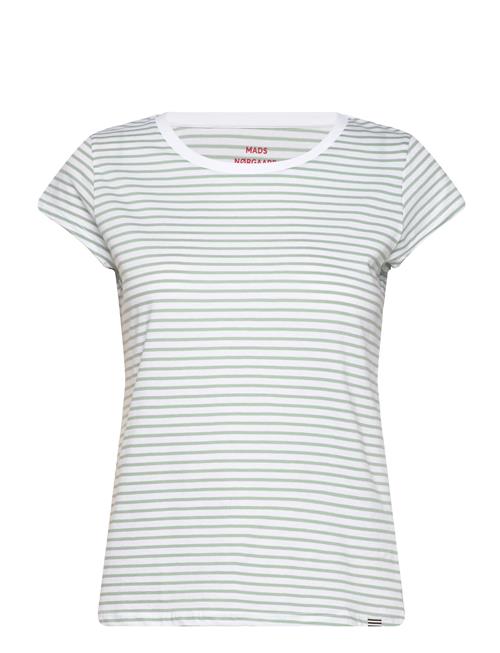 Mads Nørgaard Organic Favorite Stripe Teasy Mads Nørgaard Green