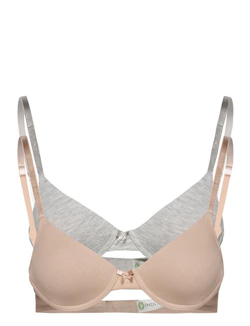 Bra Tshirt 2Pack Lindex Grey