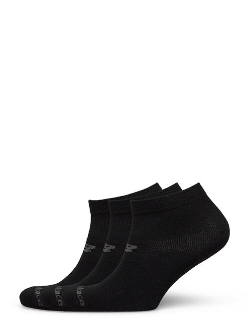 New Balance Performance Cotton Flat Knit Ankle Socks 3 Pack New Balance Black