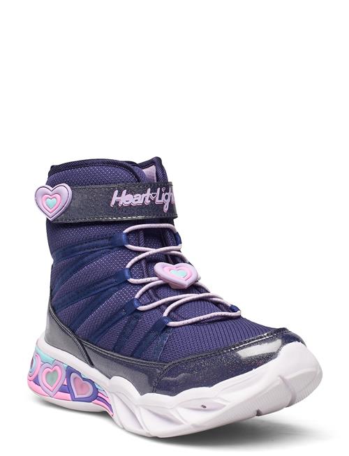 Girls Sweetheart Lights - Love To Shine Skechers Purple