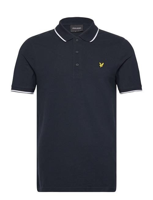 Se Lyle & Scott Tipped Polo Shirt Lyle & Scott Navy ved Booztlet