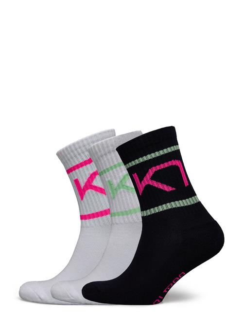 Se Kari Traa Tennis Sock 3Pk Kari Traa Patterned ved Booztlet