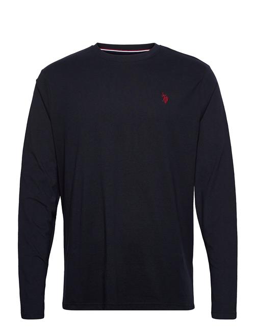 U.S. Polo Assn. Uspa T-Shirt Ls Brolin Men U.S. Polo Assn. Black