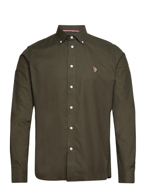 U.S. Polo Assn. Uspa Shirt Flex Calvert Men U.S. Polo Assn. Khaki