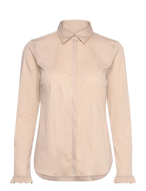 Mattie Flip Shirt MOS MOSH Beige