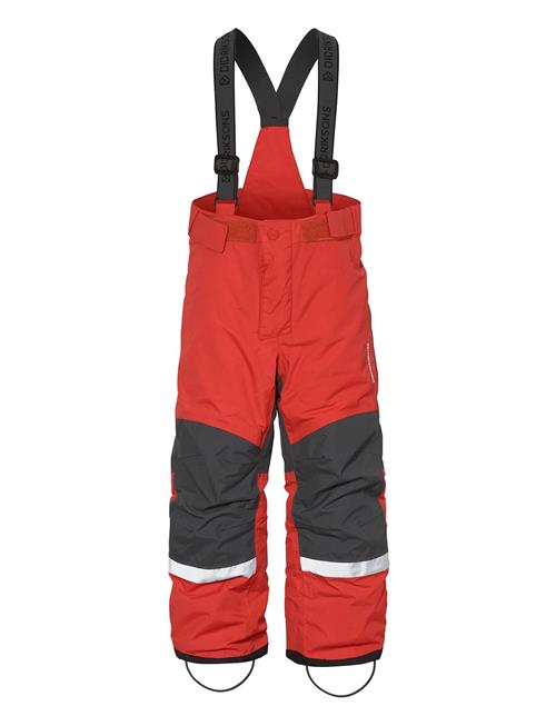 Se Didriksons Idre Kids Pants 6 Didriksons Red ved Booztlet