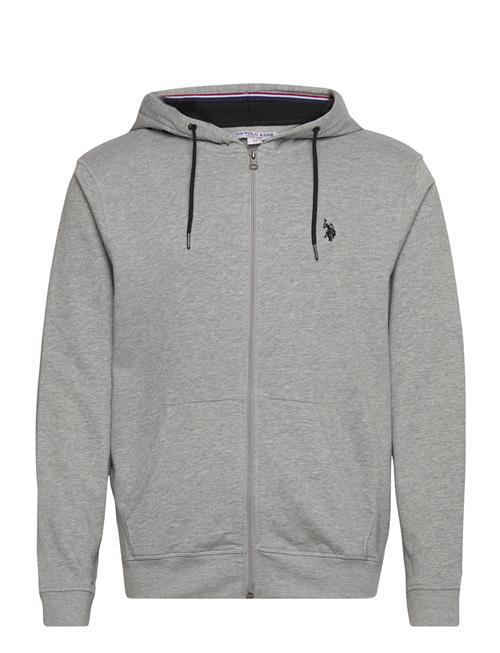 U.S. Polo Assn. Uspa Sweat Hood/Zip Erdi Men U.S. Polo Assn. Grey