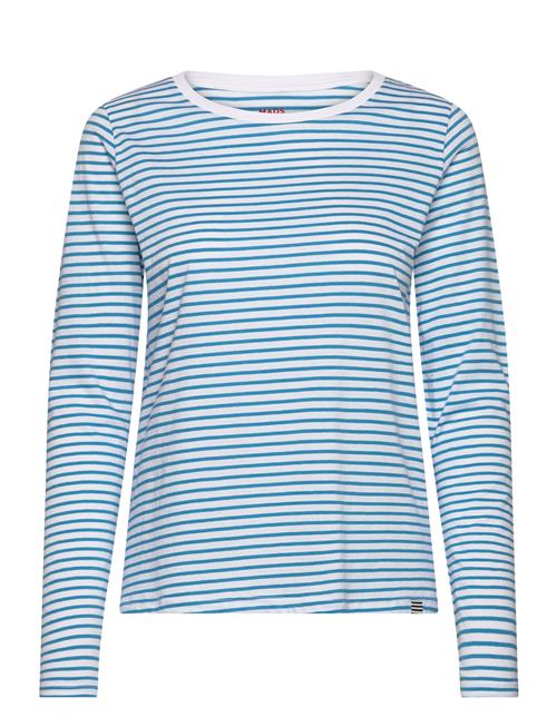 Mads Nørgaard Organic Jersey Stripe Tenna Tee Fav Mads Nørgaard Blue