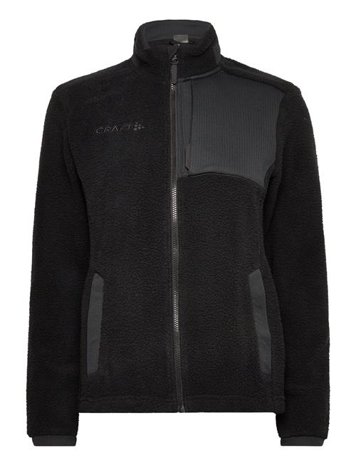 Se Craft Adv Explore Pile Fleece Jacket W Craft Black ved Booztlet