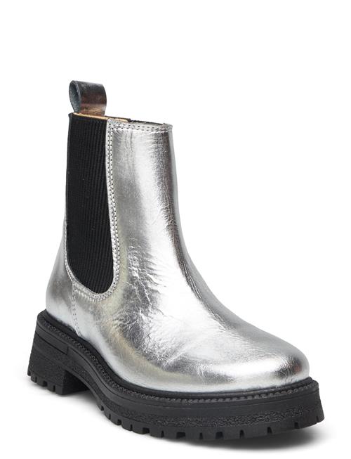 Se ANGULUS Booties - Flat - With Elastic ANGULUS Silver ved Booztlet