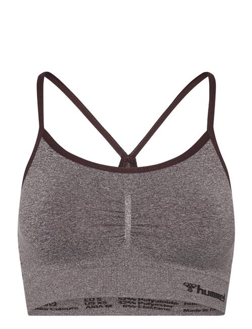 Hummel Hmlci Seamless Scrunch Sports Bra Hummel Grey