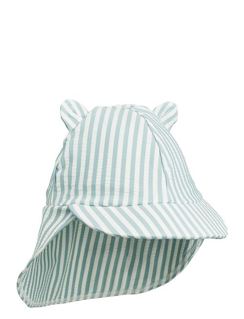 Liewood Senia Seersucker Sun Hat With Ears Liewood Blue