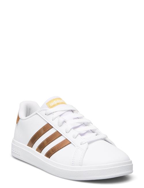 Se adidas Sportswear Grand Court 2.0 K Adidas Sportswear White ved Booztlet