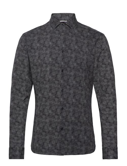 Clean Cut Copenhagen Clean Formal Aop Stretch Shirt Ls Clean Cut Copenhagen Grey