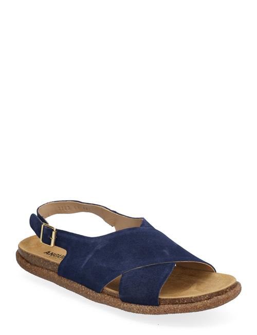 Se ANGULUS Sandals - Flat - Open Toe - Op ANGULUS Blue ved Booztlet