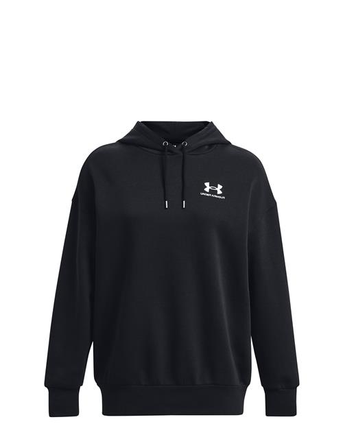 Se Under Armour Essential Flc Os Hoodie Under Armour Black ved Booztlet