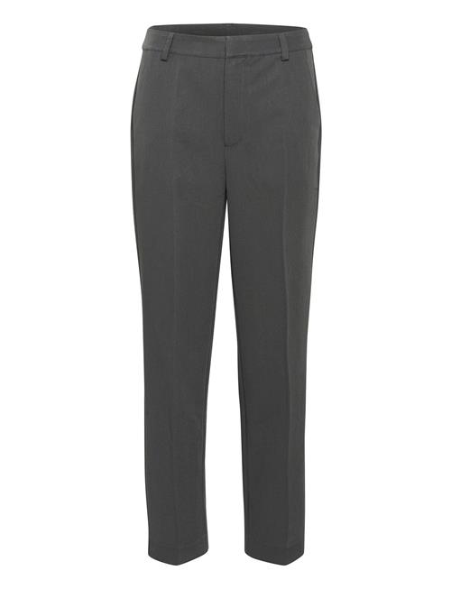 Se Kasakura Zipper Pants Kaffe Grey ved Booztlet