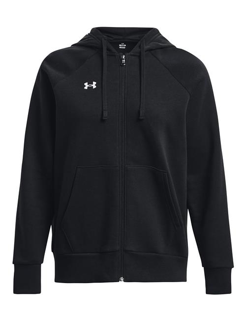 Se Under Armour Ua Rival Fleece Fz Hoodie Under Armour Black ved Booztlet