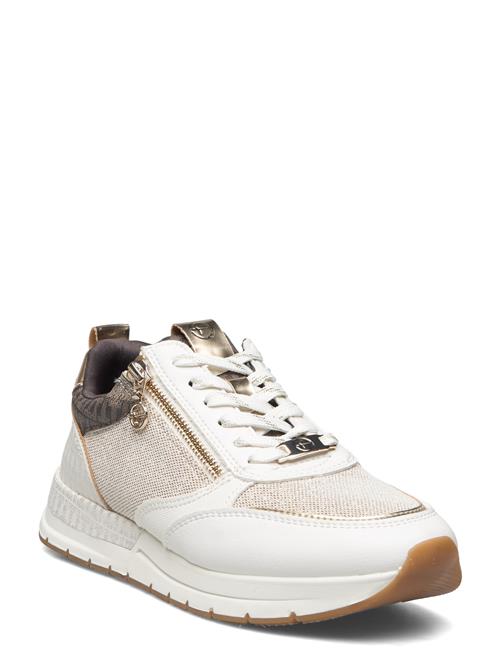 Se Tamaris Women Lace-Up Tamaris White ved Booztlet