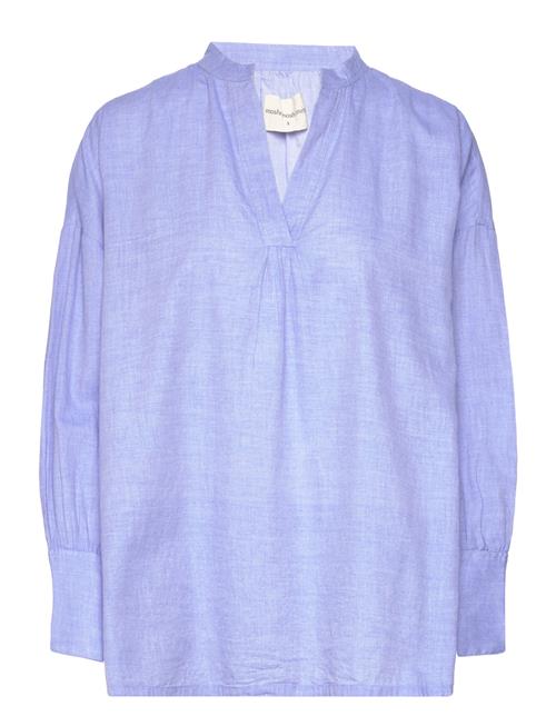 Se Moshi Moshi Mind Light Shirt Chambray Moshi Moshi Mind Blue ved Booztlet