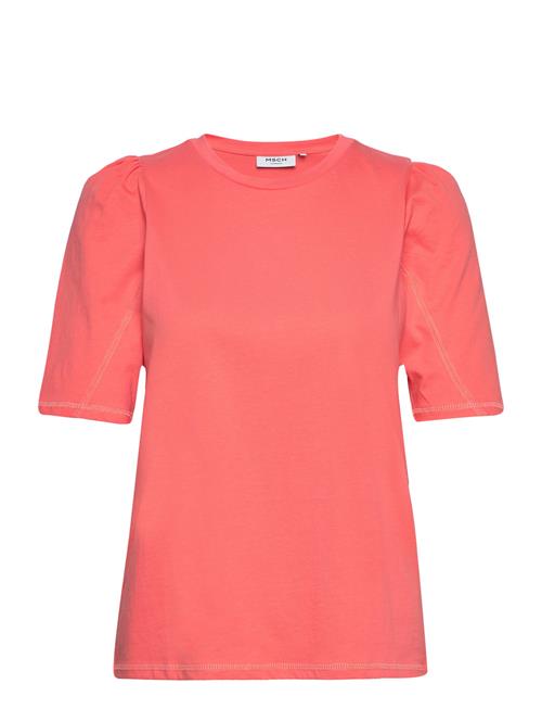 Se MSCH Copenhagen Mschtiffa Organic 2/4 Puff Tee MSCH Copenhagen Pink ved Booztlet