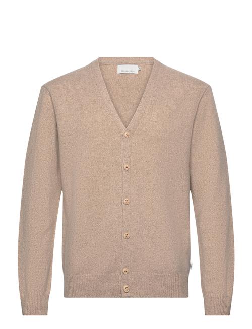 Se Casual Friday Cfkarl Lambswool Cardigan Casual Friday Cream ved Booztlet