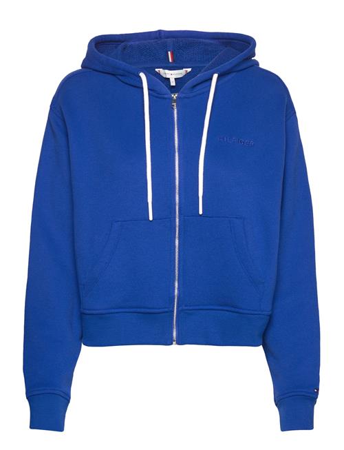 Tommy Hilfiger Reg Hilfiger Fr-Terry Zip Hoodie Tommy Hilfiger Blue