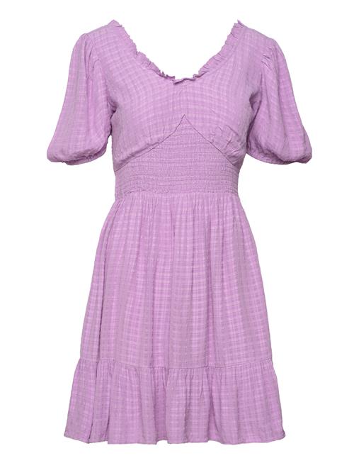 French Connection Birch Puff Sleeve Dress French Connection Purple