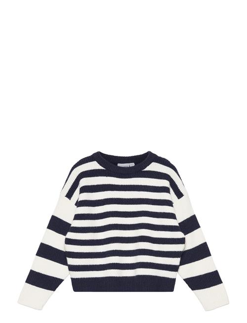 Se name it Nmfvelisa Ls Boxy Knit O Name It Navy ved Booztlet