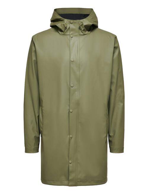 Se Selected Homme Slhmagnus Rain Jkt Selected Homme Green ved Booztlet