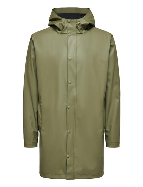 Slhmagnus Rain Jkt Selected Green