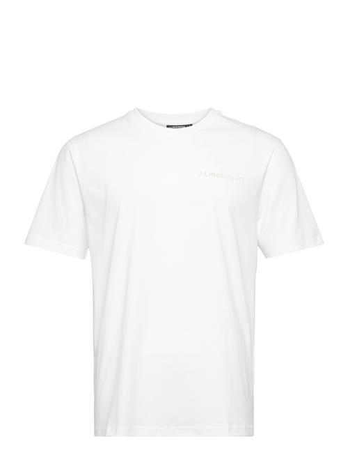 Se J. Lindeberg Dale Seasonal Print Tee J. Lindeberg White ved Booztlet