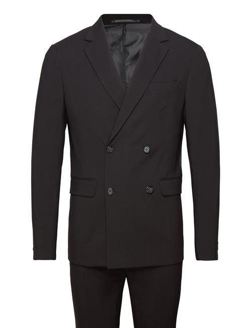 Lindbergh Plain Db Mens Suit Lindbergh Black