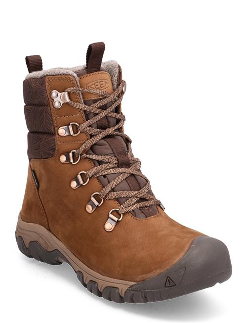 Se KEEN Ke Greta Boot Wp W-Bison-Java KEEN Brown ved Booztlet