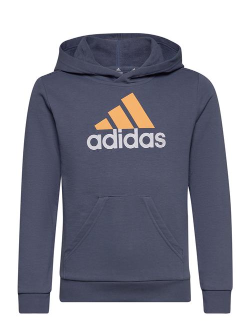 adidas Performance Essentials Two-Colored Big Logo Cotton Hoodie Adidas Performance Blue