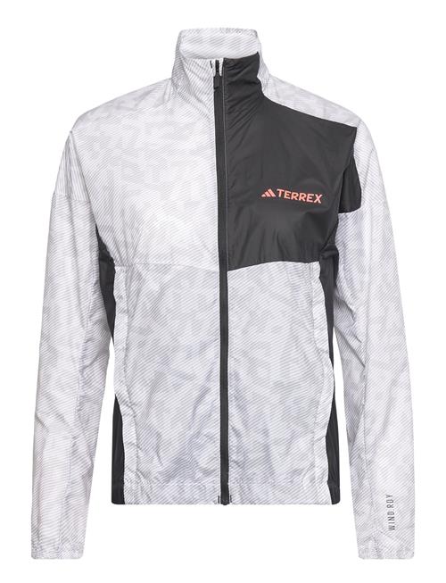 adidas Terrex Terrex Trail Running Windbreaker Adidas Terrex White