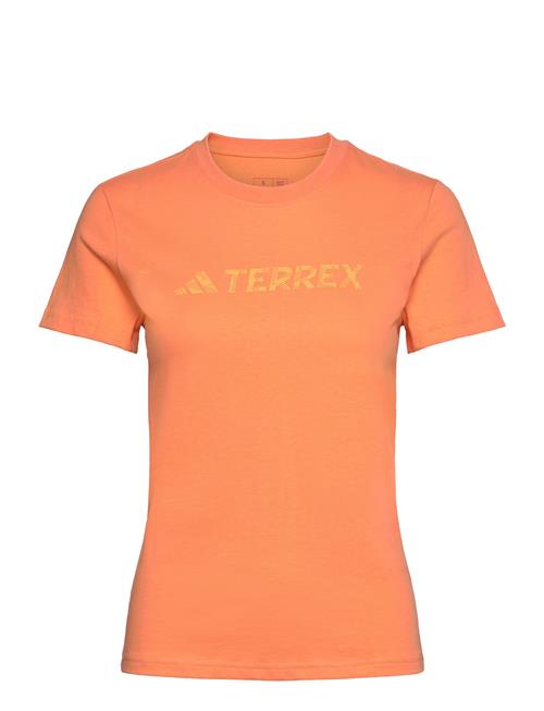 adidas Terrex Terrex Classic Logo T-Shirt Adidas Terrex Orange