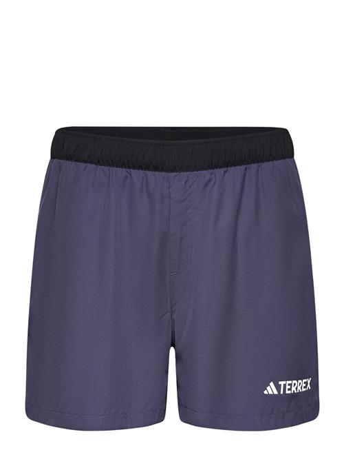 adidas Terrex Terrex Multi Trail Running Shorts Adidas Terrex Blue